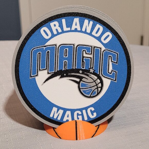 Orlando Magic Coaster Set - 3D Printed - (Set of 4) - Picture 1 of 4